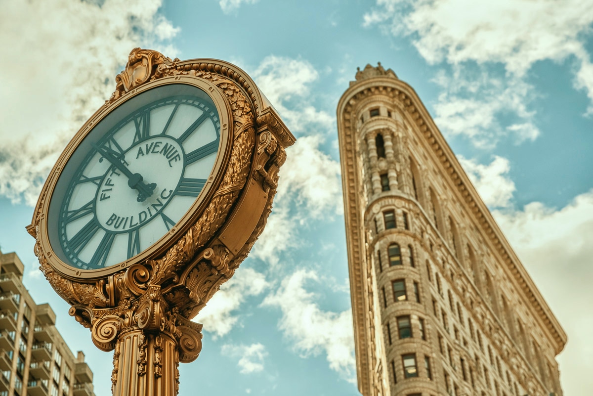 Papermoon Fototapete "Flatiron New York" von Papermoon