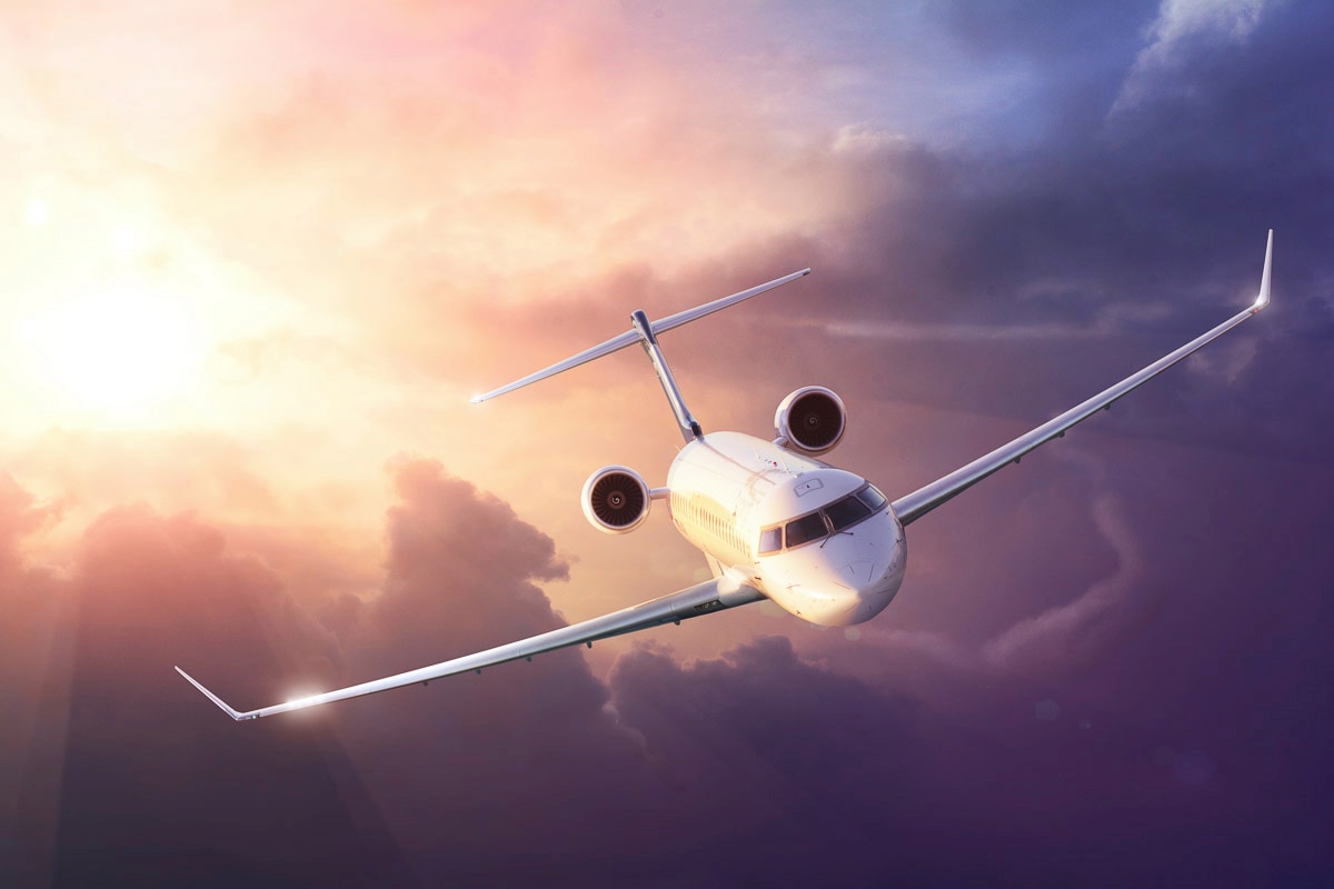 Papermoon Fototapete "Flugzeug" von Papermoon