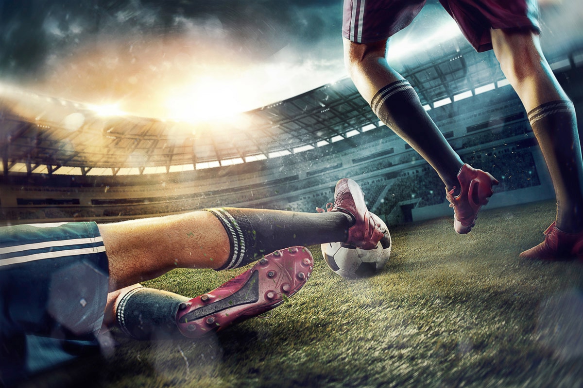 Papermoon Fototapete "Fußball" von Papermoon