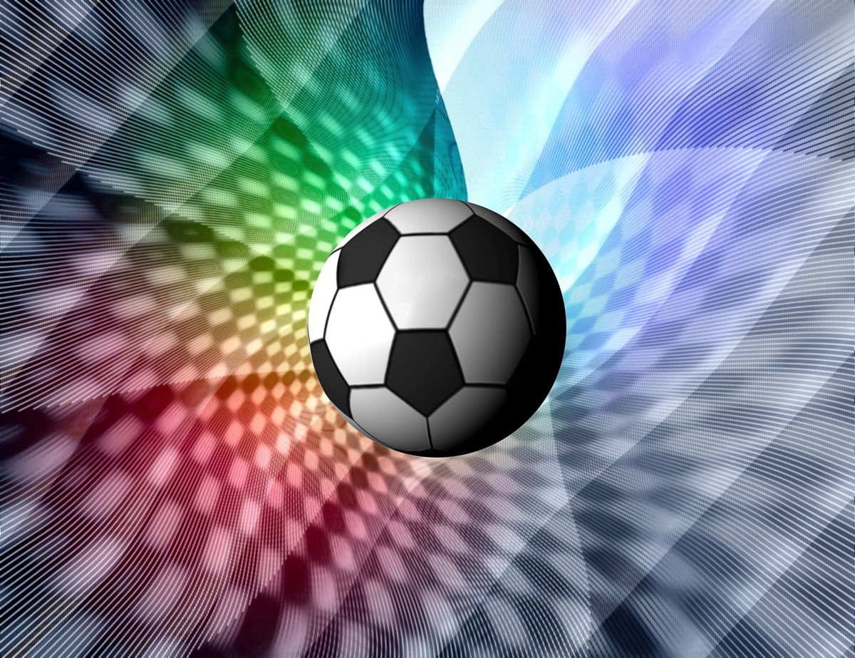 Papermoon Fototapete "Fußball" von Papermoon