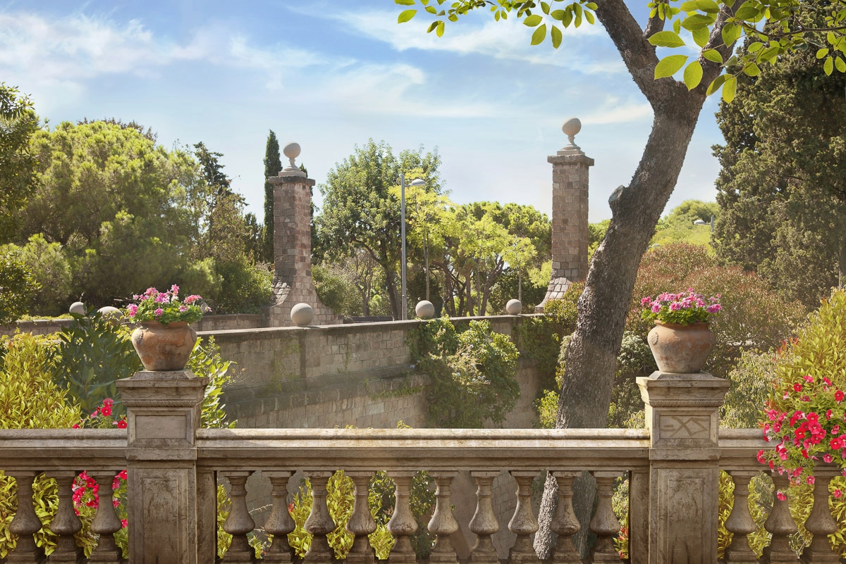 Papermoon Fototapete "Garten" von Papermoon