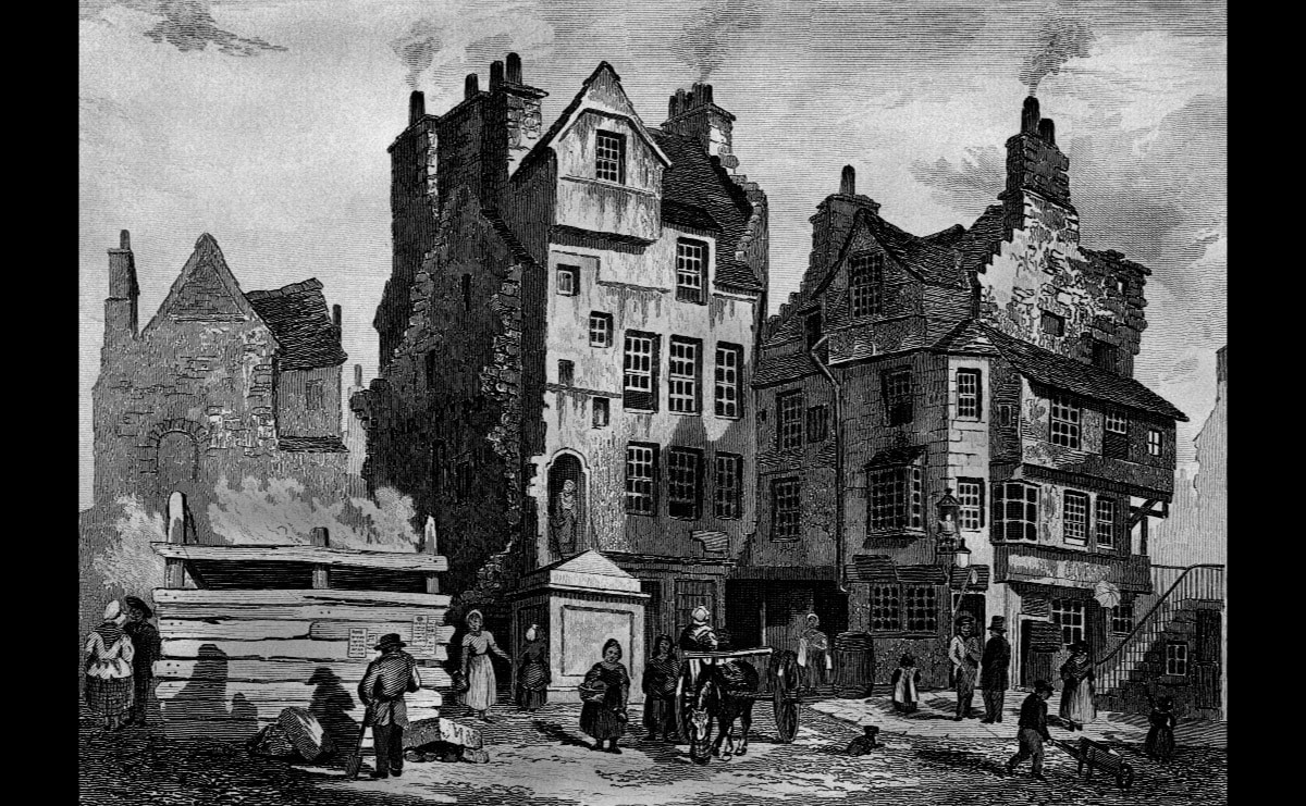 Papermoon Fototapete "Gemälde Schwarz & Weiß" von Papermoon