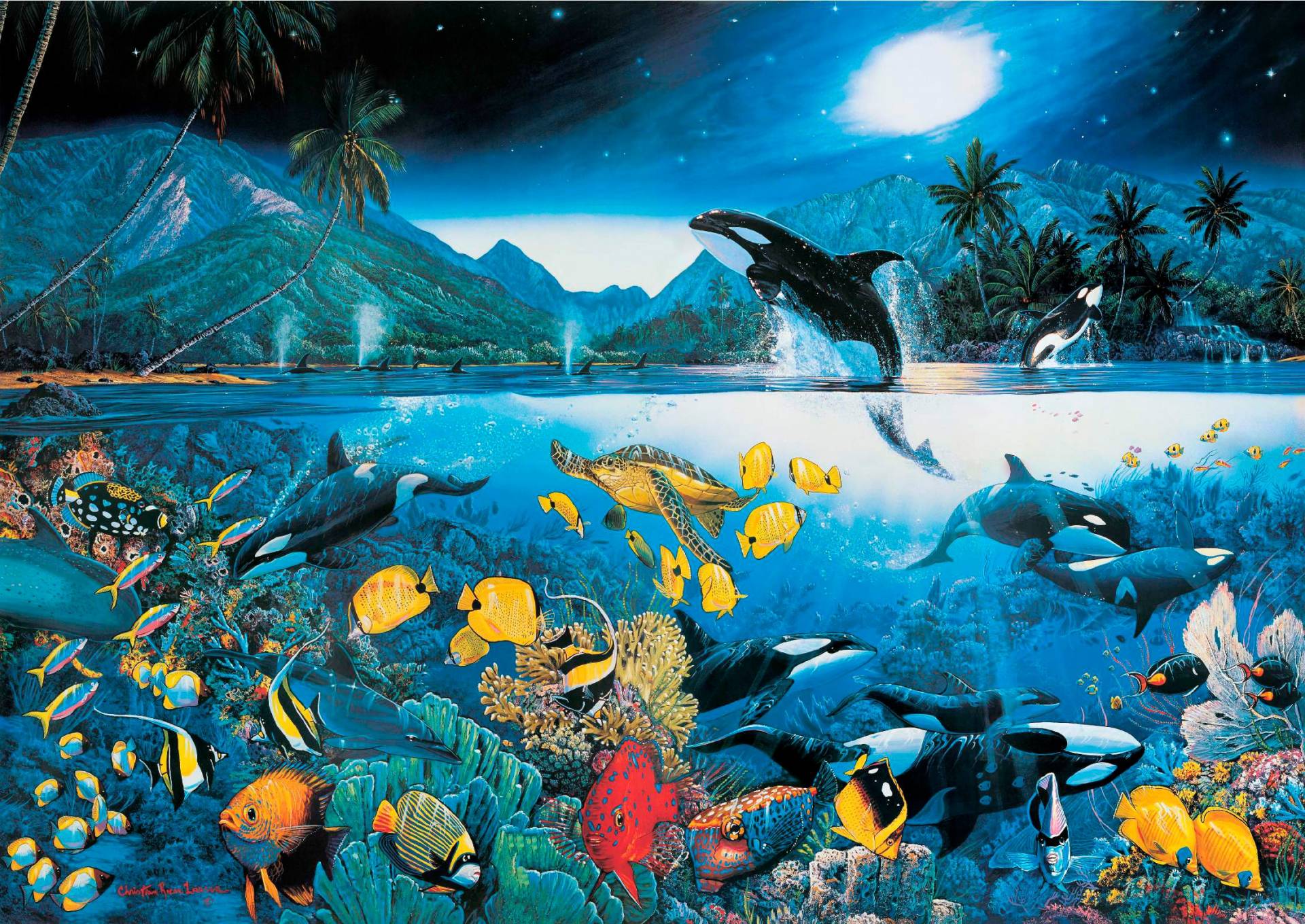 Papermoon Fototapete "Harmony" glatt von Papermoon