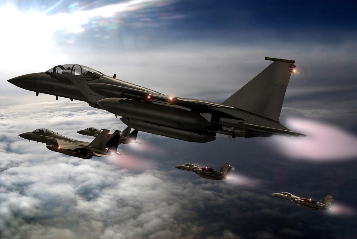 Papermoon Fototapete "Jets" von Papermoon