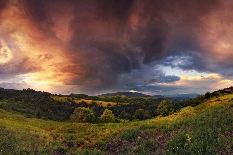 Papermoon Fototapete "Landscaft" von Papermoon