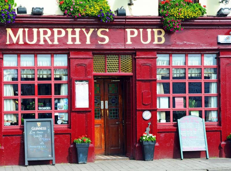 Papermoon Fototapete "Murphy´s Pub Dingle Bay" glatt von Papermoon