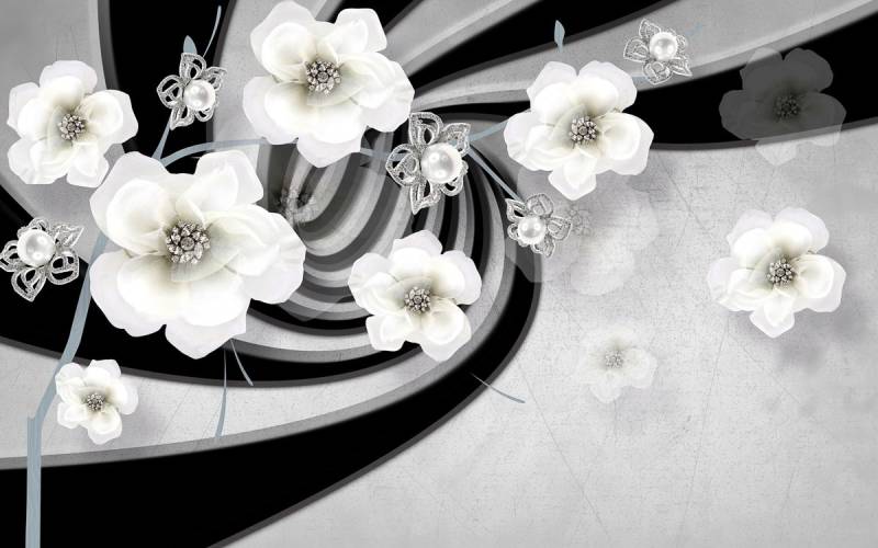 Papermoon Fototapete "Muster 3D Effekt" von Papermoon