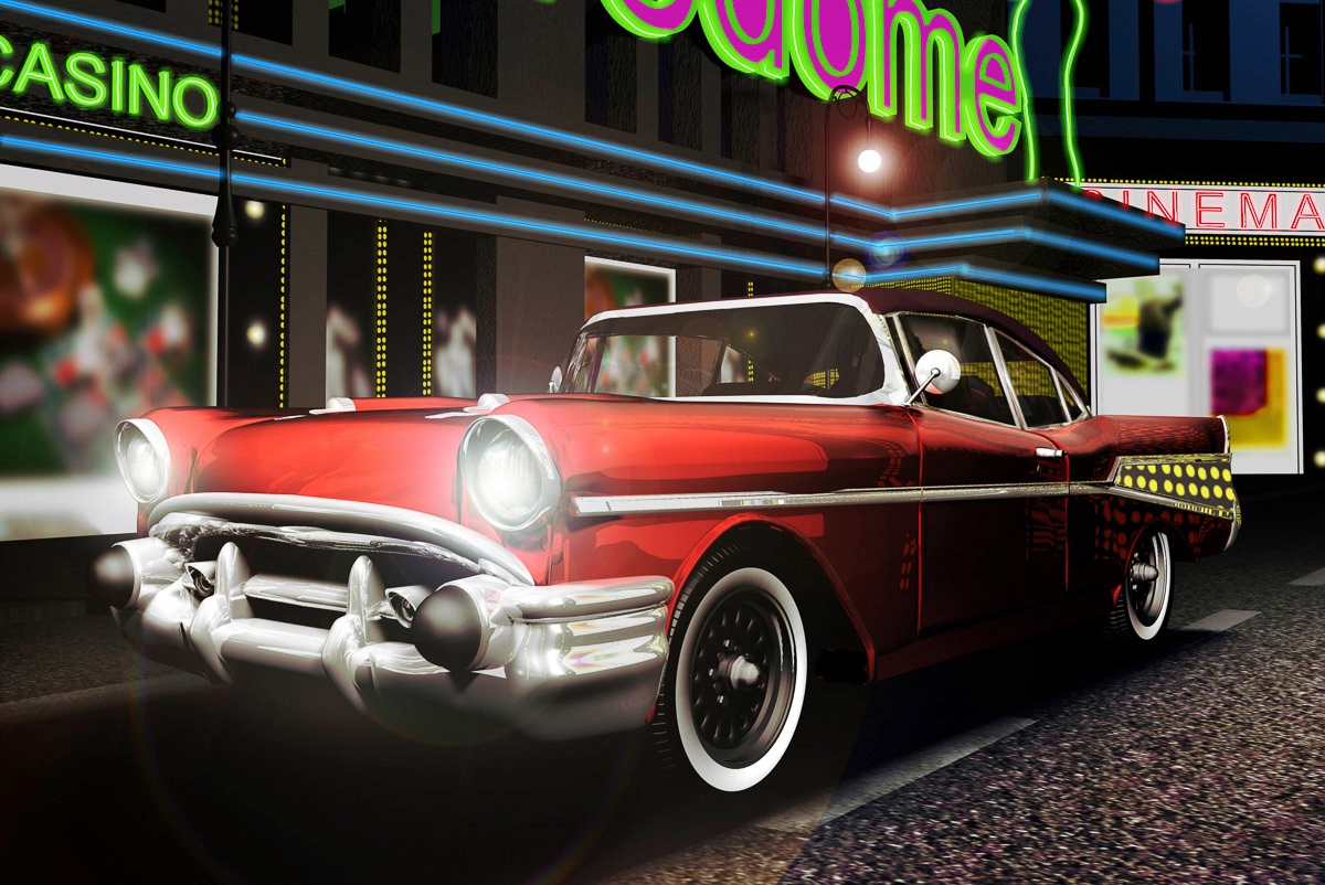 Papermoon Fototapete "Oldtimer" von Papermoon