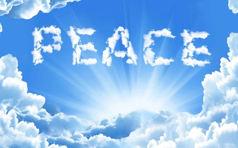 Papermoon Fototapete "Peace" von Papermoon