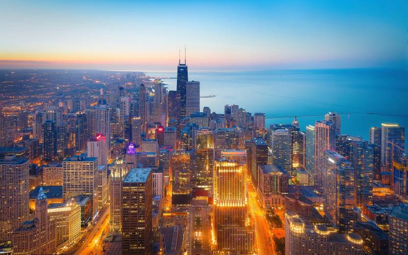 Papermoon Fototapete "Photo-Art MICHAEL ZHENG, DIE HERRLICHE MEILE" von Papermoon