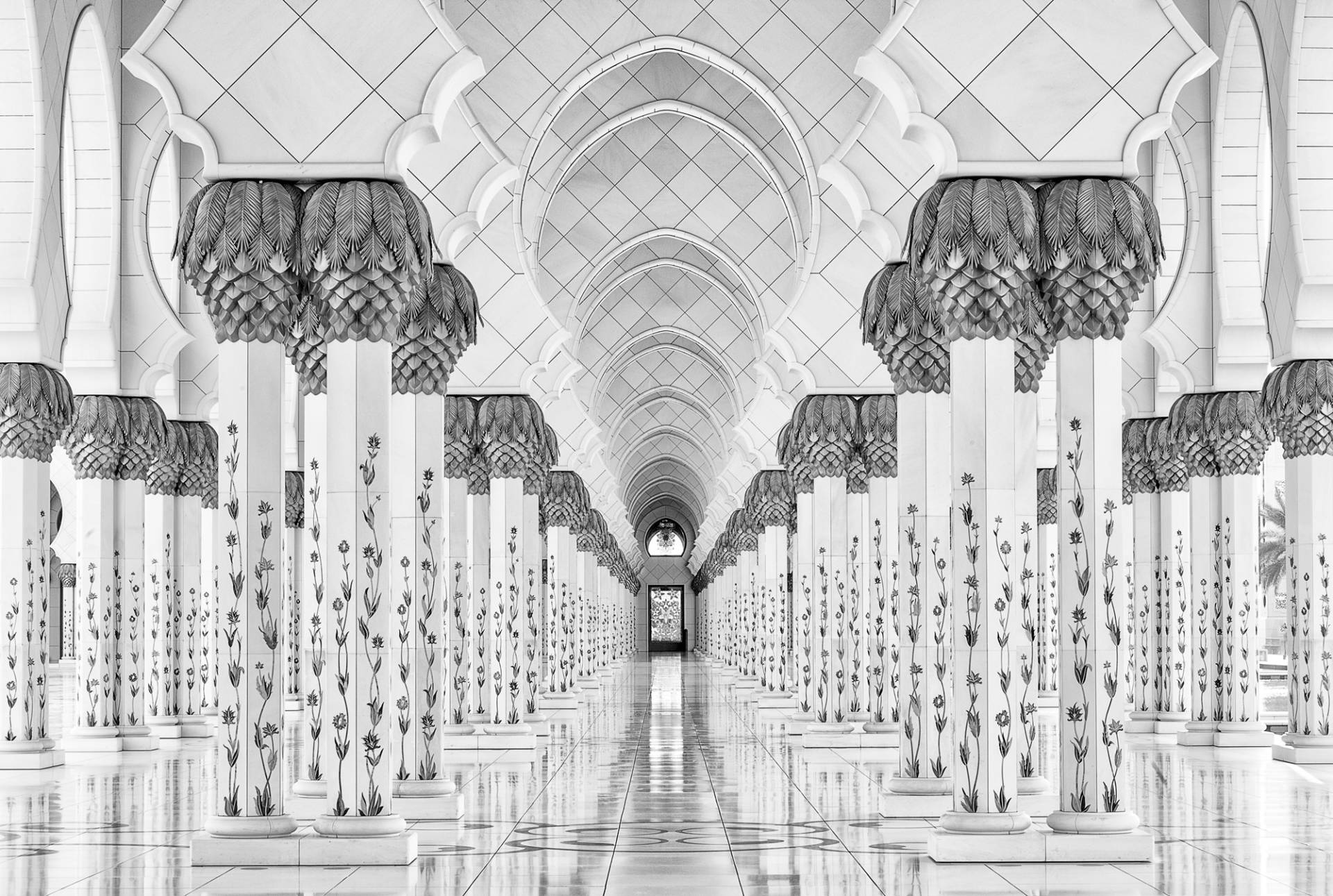 Papermoon Fototapete "Photo-Art STEFAN SCHILBE, ART DER SYMMETRIE" von Papermoon