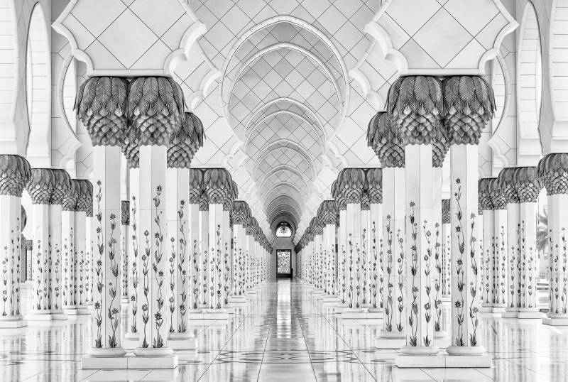 Papermoon Fototapete "Photo-Art STEFAN SCHILBE, ART DER SYMMETRIE" von Papermoon