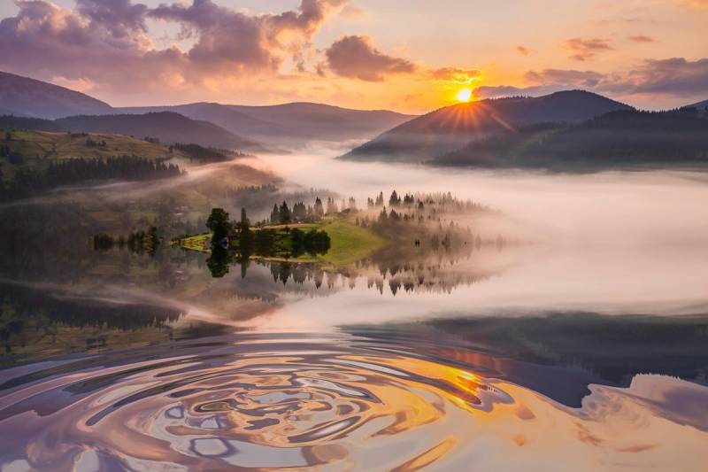 Papermoon Fototapete "See" von Papermoon