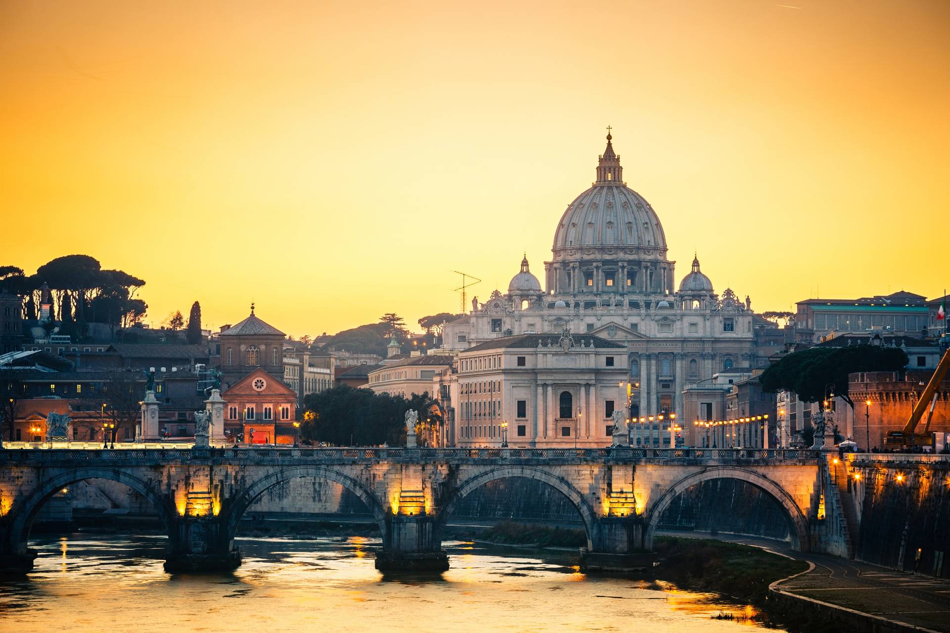 Papermoon Fototapete "St. Peters Cathedral in Rome" von Papermoon