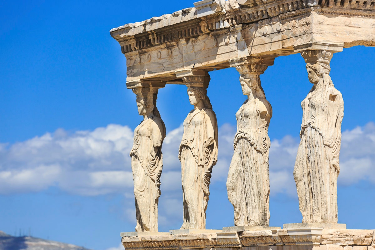 Papermoon Fototapete "Statuen" von Papermoon