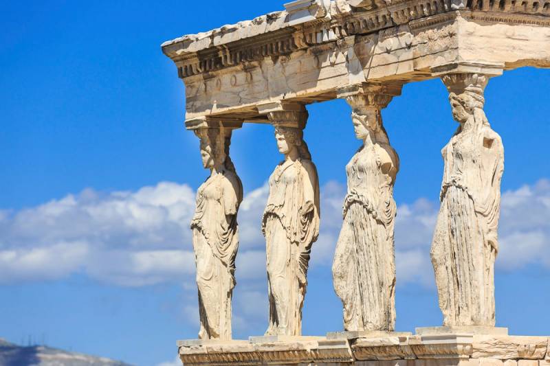 Papermoon Fototapete "Statuen" von Papermoon