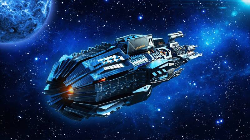 Papermoon Fototapete "UFO-Raumschiff" von Papermoon