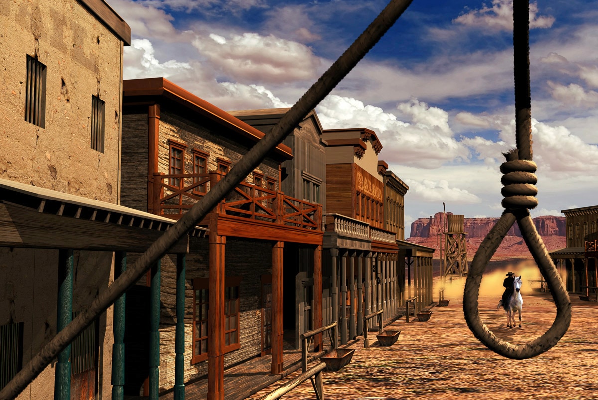 Papermoon Fototapete "Wilder Westen" von Papermoon