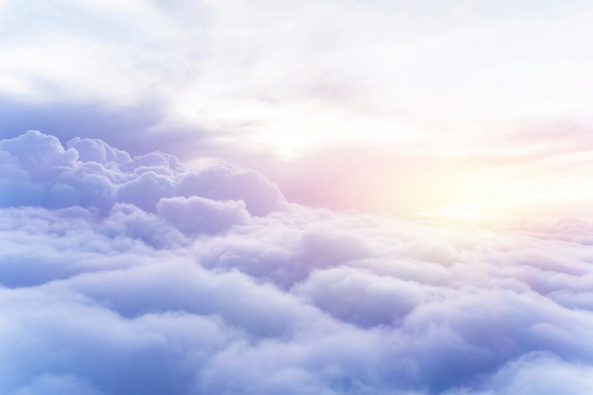 Papermoon Fototapete "Wolken" von Papermoon