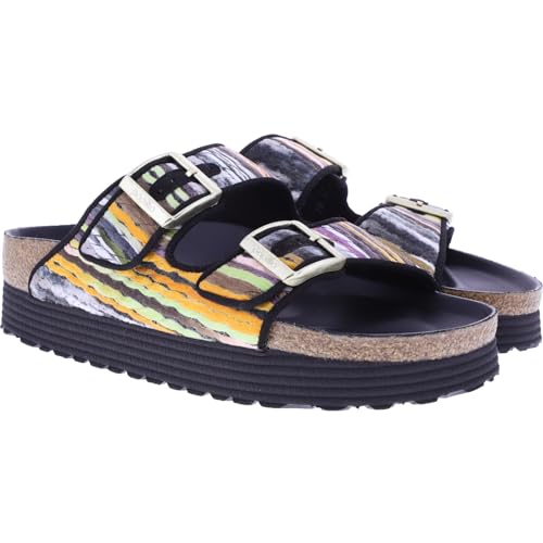 Papillio / Modell: Arizona Platform/Multi Yellow / 1025303 / Damen Plateau-Sandalen von Papillio