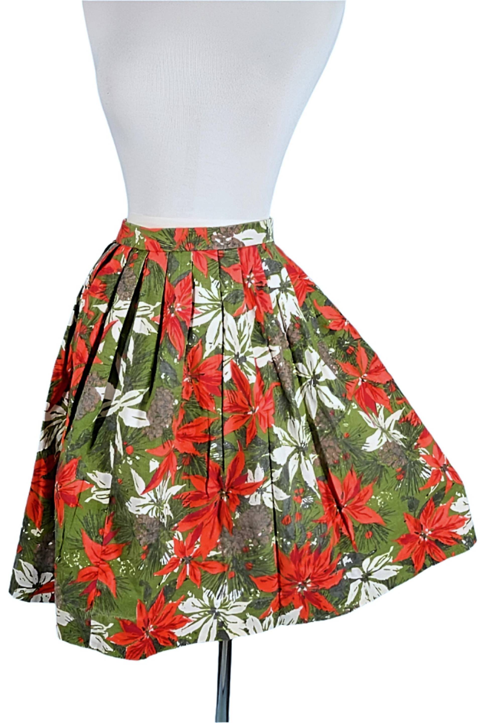 Vintage 50Er Jahre Weihnachtsschmuck Druck, Weihnachtsstern 26 "W von PapillonVintageShop
