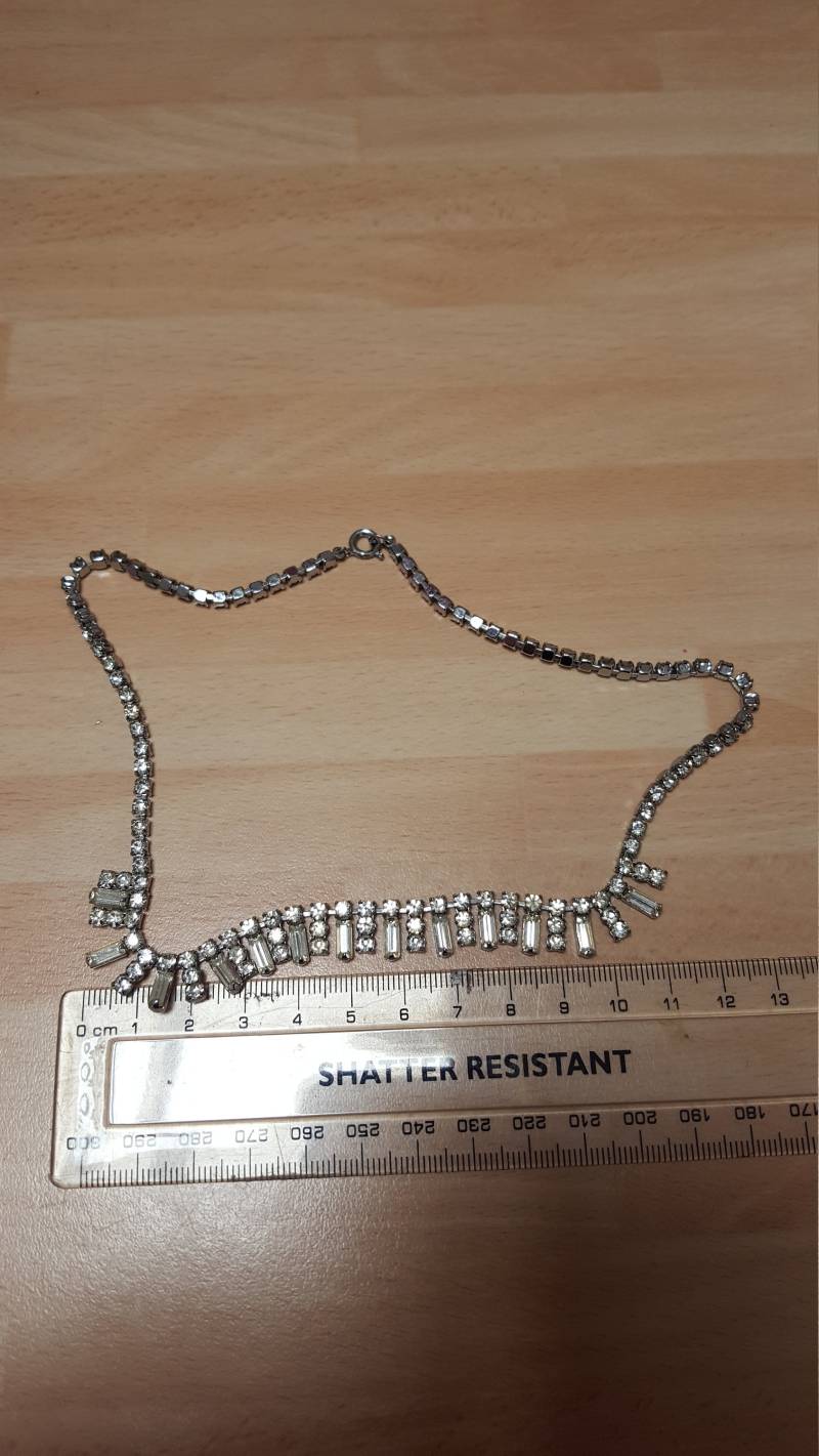 Vintage 50Er Jahre Multi Glas Strang Anhänger Halskette Kitsch Retro Antikes - Abendessen Party Hochzeitsgeschenk von PappysGang