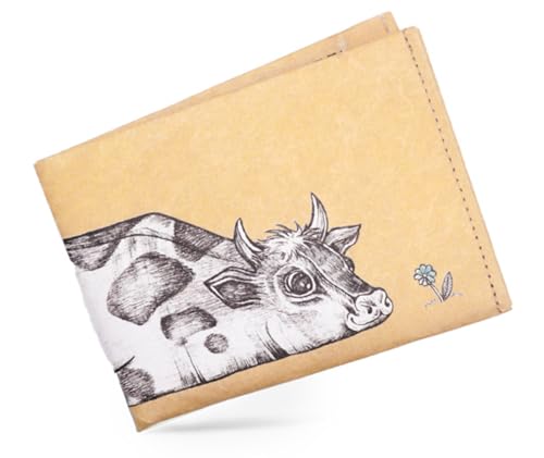 Paprcuts RFID Portemonnaie | Geldbeutel Für 12 Karten, Scheine & Münzen | 100% Vegan | Wasserabweisend, Extrem Stabil & Reißfest | (Rita | LIGARTI Koop) von Paprcuts