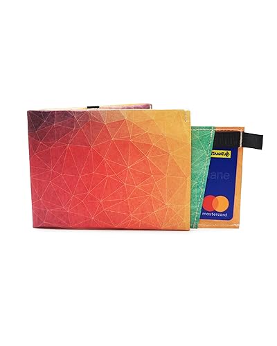 Paprcuts RFID Pro Portemonnaie | Kartenetui mit RFID Schutz für 12 Karten, Scheine & Münzen | Vegan | Wasserabweisend & Reißfest | Diamond Dawn von Paprcuts