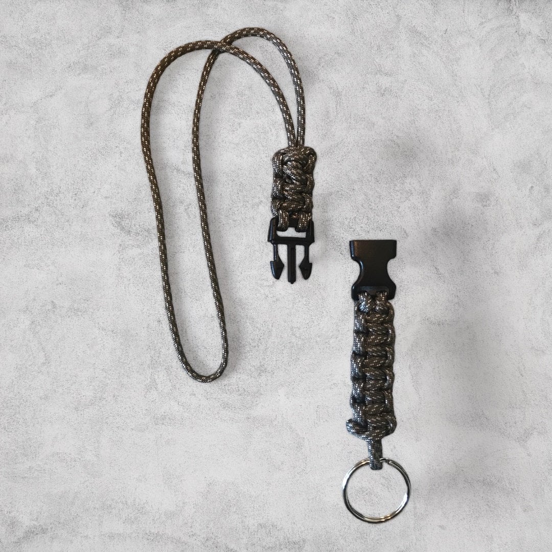 Abnehmbares Paracord Schlüsselband Abnehmbares Paracord Schlüsselband von ParacordCollective