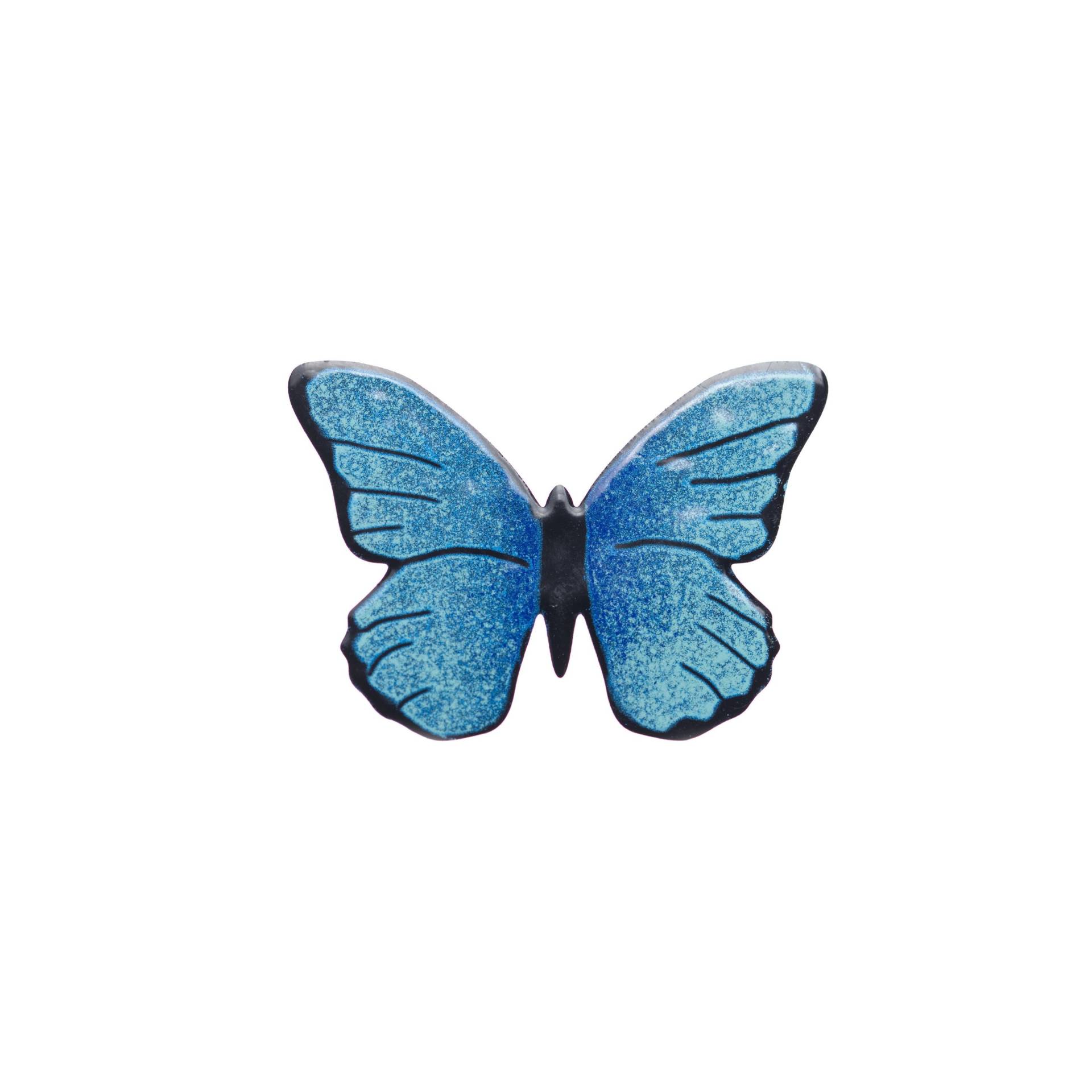 Blauer Schmetterling Pin, Handbemaltes Edelstahl Abzeichen, Frühling Wald Schmuck Insekt Abzeichen Pin Schmuck, Emaille Blauer Schmetterling Pin, Handbemaltes Edelstahl Abzeichen, Frühling Wald Schmuck Insekt Abzeichen Pin Schmuck, Emaille von ParadaJewelry