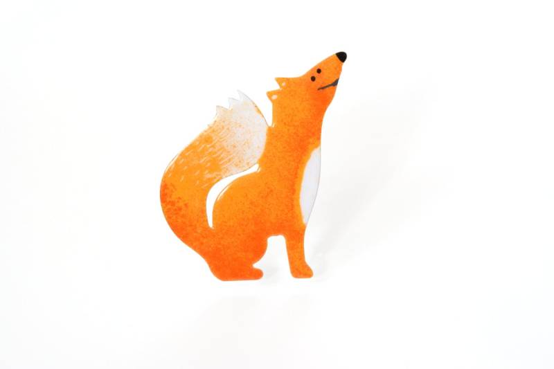 Emaille Fuchs Pin, Edelstahl Tier Brosche, Abzeichen, Wald Foxy Lady Emaille Fuchs Pin, Edelstahl Tier Brosche, Abzeichen, Wald Foxy Lady von ParadaJewelry