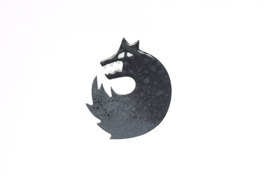 Handbemalte Wolf Brosche, Pin, Abzeichen, Stahl Tier Schmuck, Wald Anstecknadel Für Frauen Und Männer Handbemalte Wolf Brosche, Pin, Abzeichen, Stahl Tier Schmuck, Wald Anstecknadel Für Frauen Und Männer von ParadaJewelry