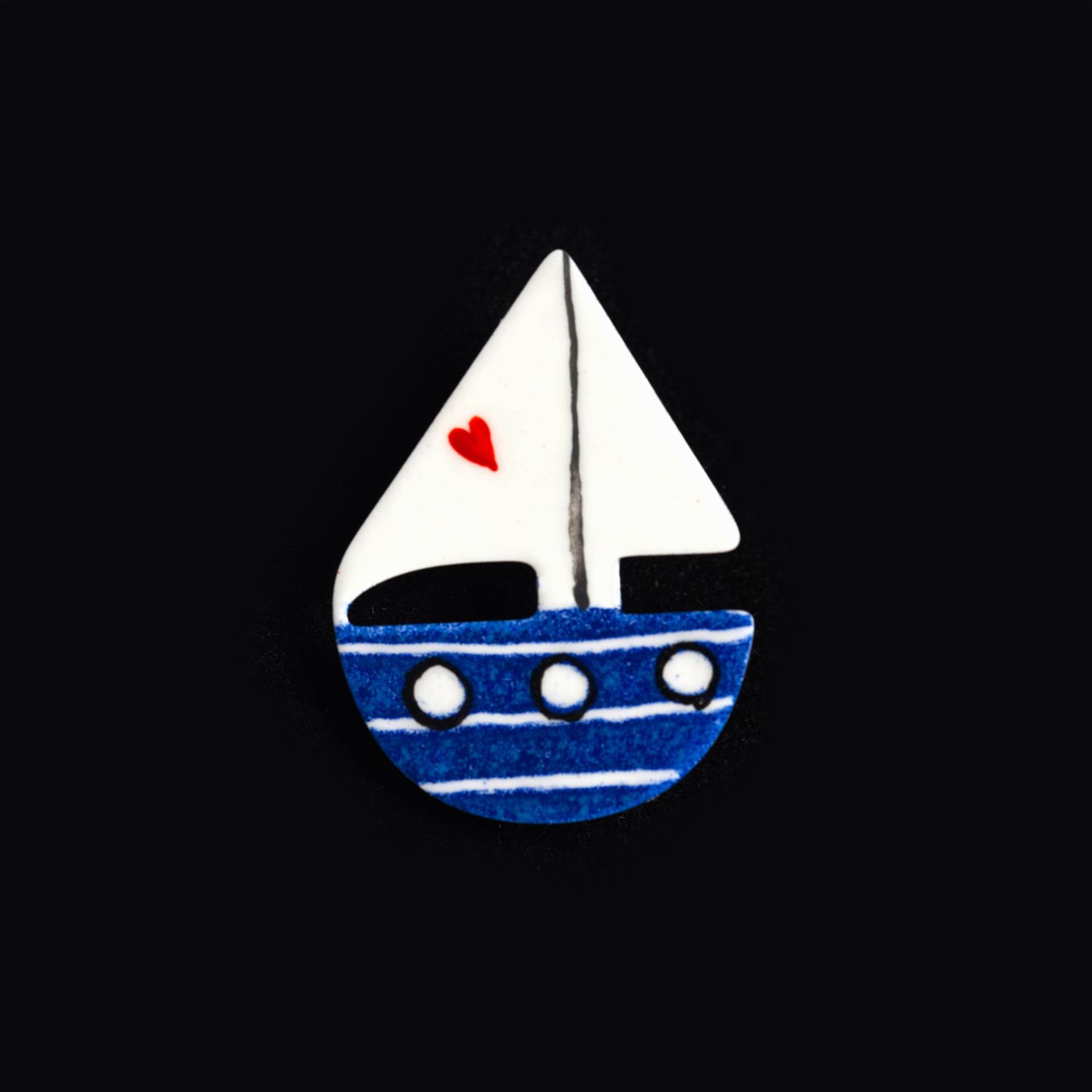 Navy Blue Boot Anstecker, Brosche, Schiff Pin, Abzeichen, Brosche Navy Blue Boot Anstecker, Brosche, Schiff Pin, Abzeichen, Brosche von ParadaJewelry