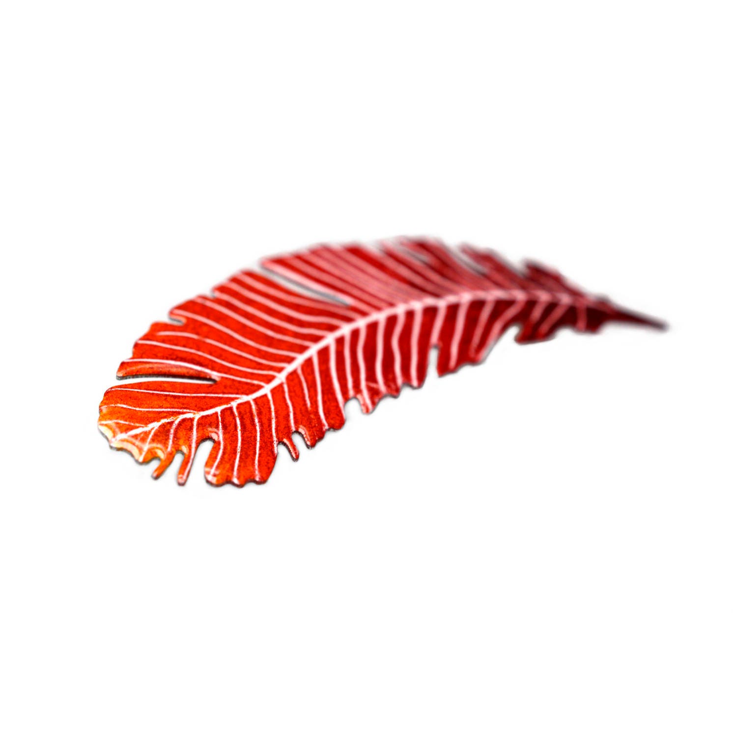 Rote Feder Brosche, Edelstahl, Emaille Pin, Schmuck, Modeschmuck, Handgemachte Brosche Rote Feder Brosche, Edelstahl, Emaille Pin, Schmuck, Modeschmuck, Handgemachte Brosche von ParadaJewelry