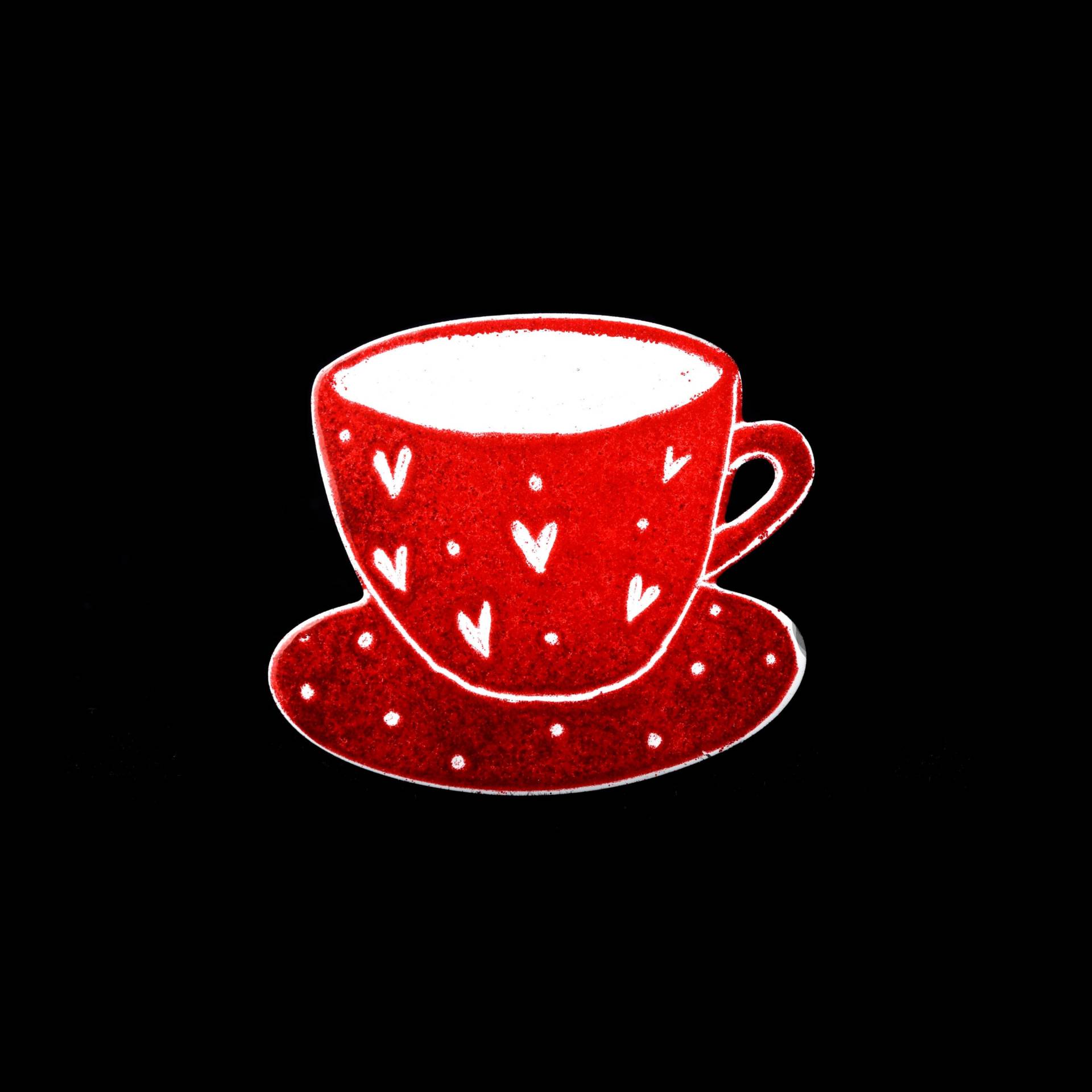 Rote Tasse Mit Herz Brosche, Handbemalt, Edelstahl, Kaffeetasse Emaille Abzeichen, Kaffee Geschenk, Kaffee-Liebhaber Pin, Teetasse Rote Tasse Mit Herz Brosche, Handbemalt, Edelstahl, Kaffeetasse Emaille Abzeichen, Kaffee Geschenk, Kaffee-Liebhaber Pin, Teetasse von ParadaJewelry