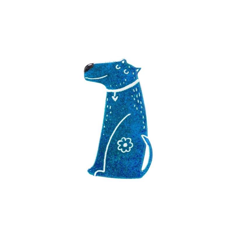 Witzige Blaue Hunde Brosche - Illustrierte Emaille Auf Edelstahl Witzige Blaue Hunde Brosche - Illustrierte Emaille Auf Edelstahl von ParadaJewelry