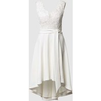 Paradi Brautkleid mit floralen Stickereien in Offwhite, Größe 32 von Paradi