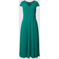 Paradi Cocktailkleid in unifarbenem Design in Gruen, Größe 40 von Paradi