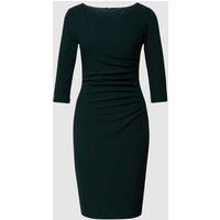 Paradi Cocktailkleid mit 3/4-Ärmeln und Raffungen in Gruen, Größe 40 von Paradi