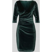 Paradi Knielanges Cocktailkleid in Wickel-Optik in Dunkelgruen, Größe 46 Paradi Knielanges Cocktailkleid in Wickel-Optik in Dunkelgruen, Größe 46 von Paradi
