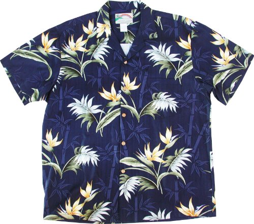 Paradise Found Herren Bamboo Paradise Shirt - Blau - XX-Large Paradise Found Herren Bamboo Paradise Shirt - Blau - XX-Large von Paradise Found