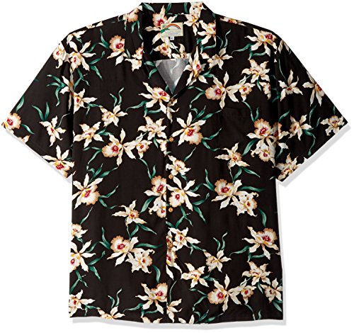 Paradise Found Star Orchid Black Tom Selleck Magnum PI Hawaiihemd, Schwarz, XXL Paradise Found Star Orchid Black Tom Selleck Magnum PI Hawaiihemd, Schwarz, XXL von Paradise Found