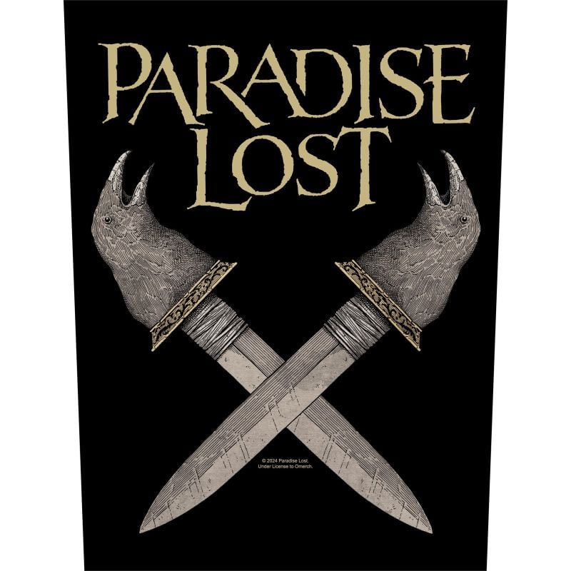 Paradise Lost Obsidian Dagger Backpatch multicolor Paradise Lost Obsidian Dagger Backpatch multicolor von Paradise Lost