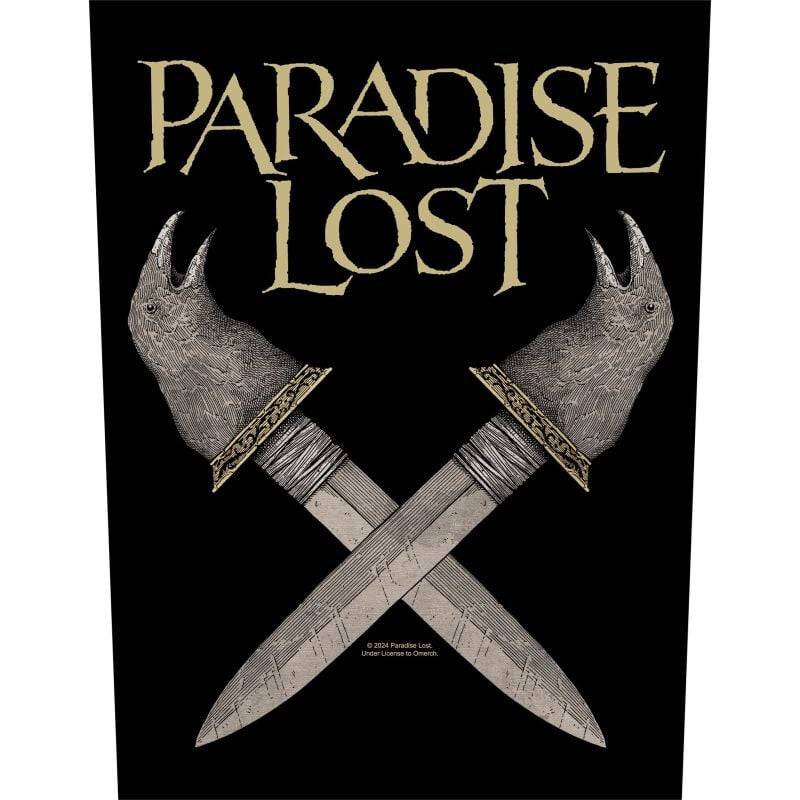 Paradise Lost Obsidian Dagger Backpatch multicolor von Paradise Lost