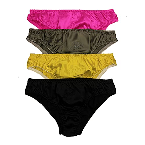 Paradise Silk Damen-Panty, Reine Seide, Sparpack (4 Stück) Gr. X-Large, D von Paradise Silk