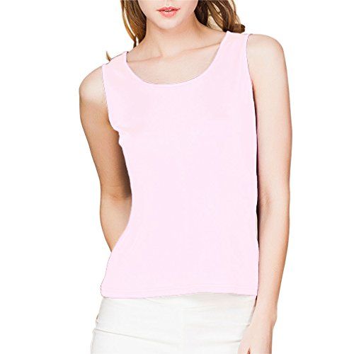 Paradise Silk Damen Top Medium, rosa, SKTATOP1151-US14-Pin von Paradise Silk