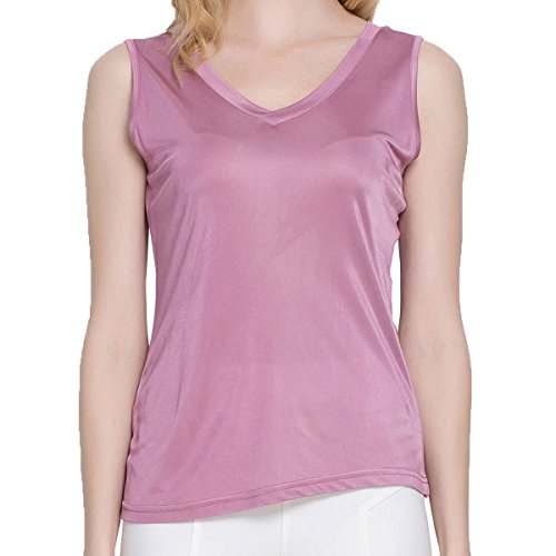 Paradise Silk Damen Top X-Small Gr. Medium, Rubber Red von Paradise Silk