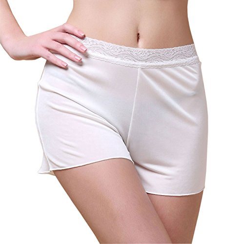 Paradise Silk – Damen Unterhose Gr. L, Weiß – Weiß. von Paradise Silk