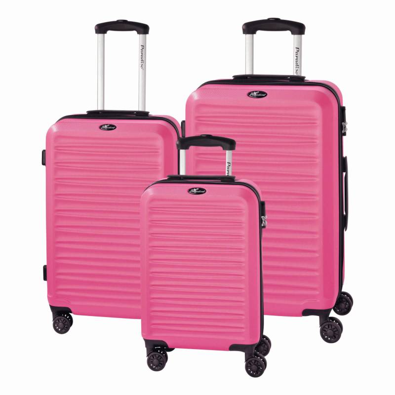 Paradise by CHECK.IN - Paradise by CHECK.IN 3-tlg. Kofferset HAVANNA 2.0 Paradise - pink Koffer24 von Paradise by CHECK.IN