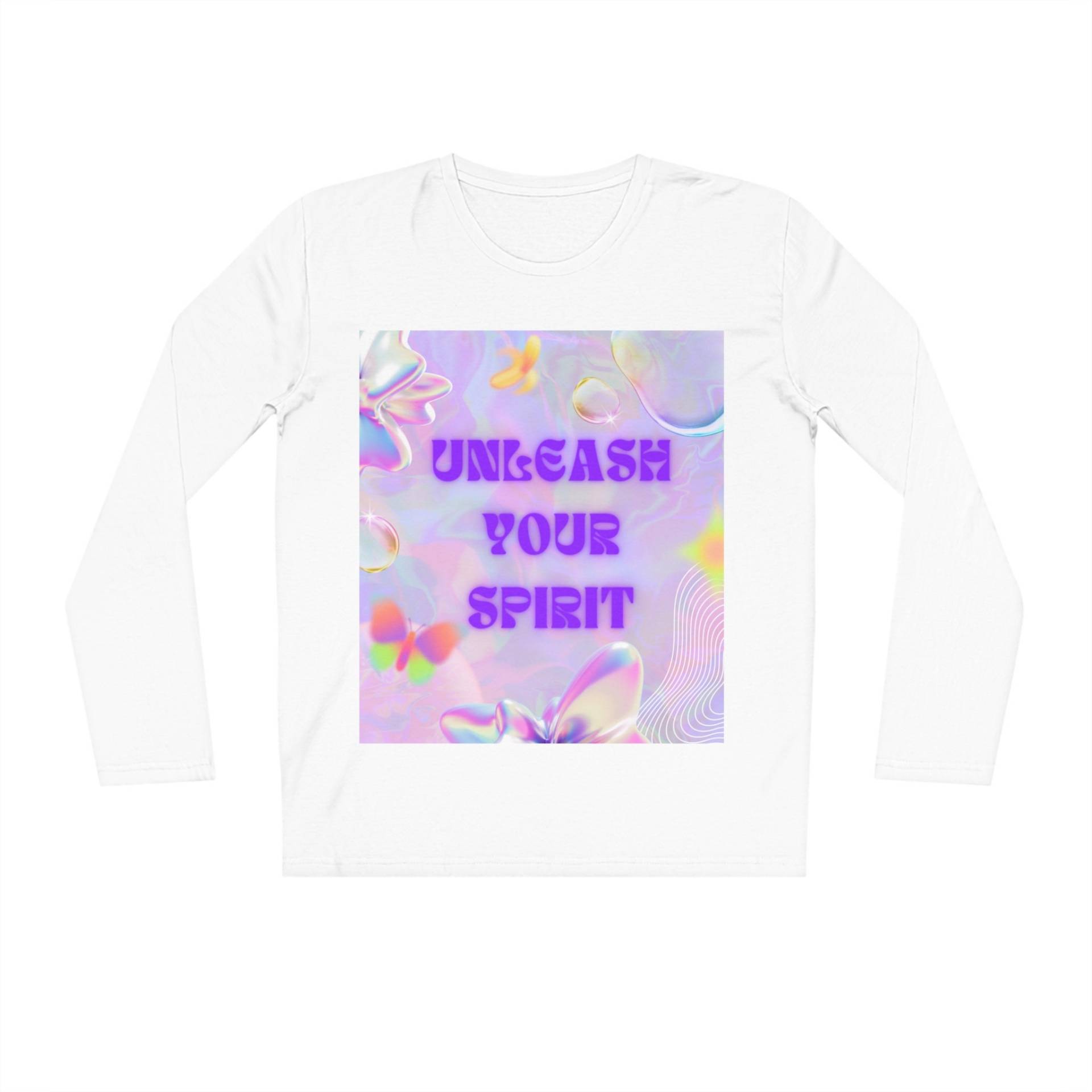 Unisex Longsleeve Frontprint Unleash Your Spirit Unisex Longsleeve Frontprint Unleash Your Spirit von Paradized
